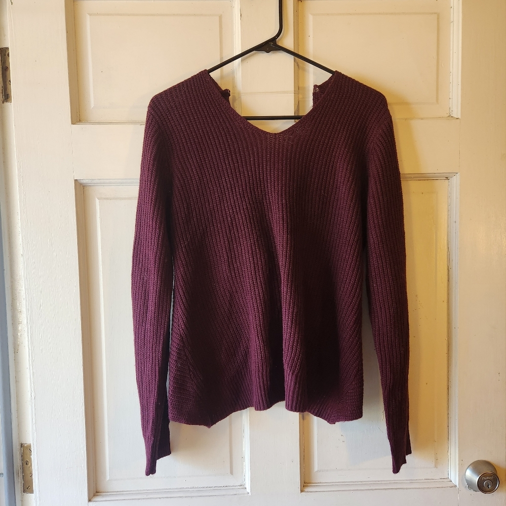 3/$20 Rue21 Dark Purple Large Sweater